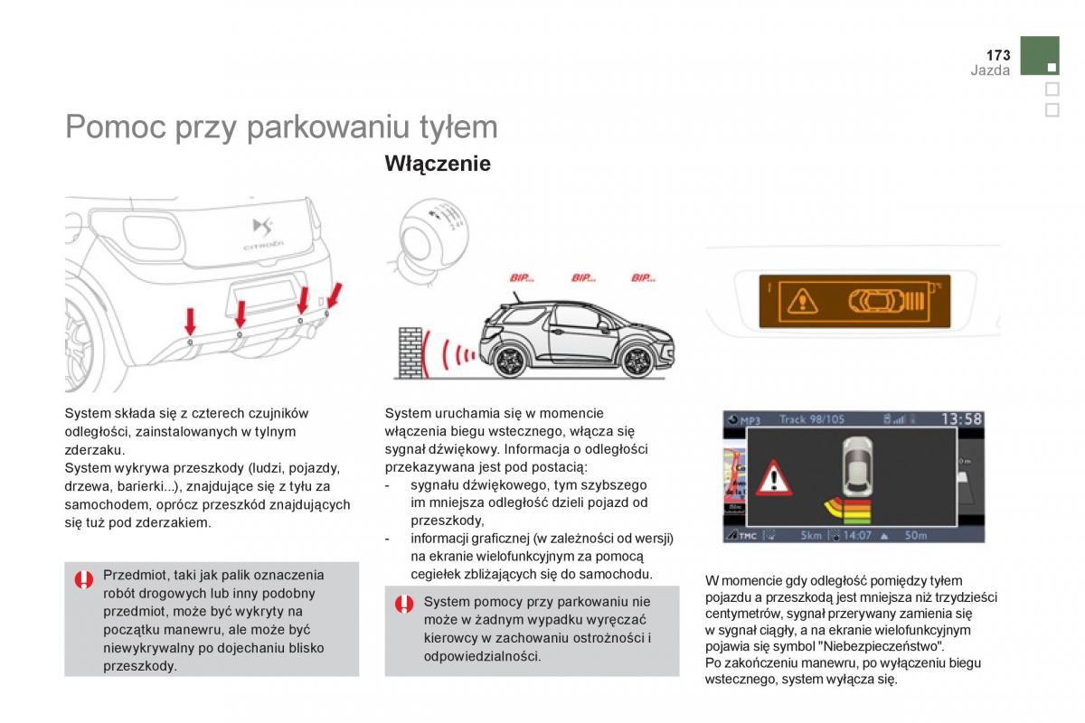 Citroen DS3 instrukcja obslugi / page 175