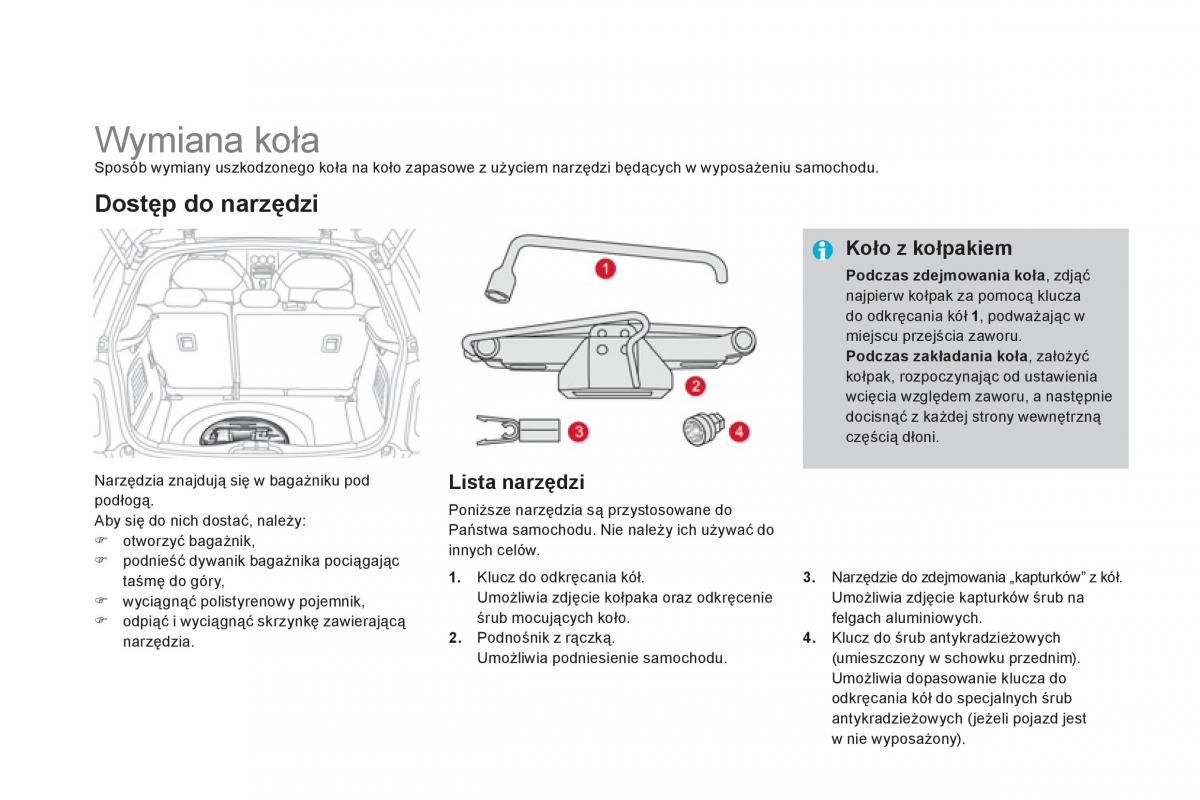 Citroen DS3 instrukcja obslugi / page 198