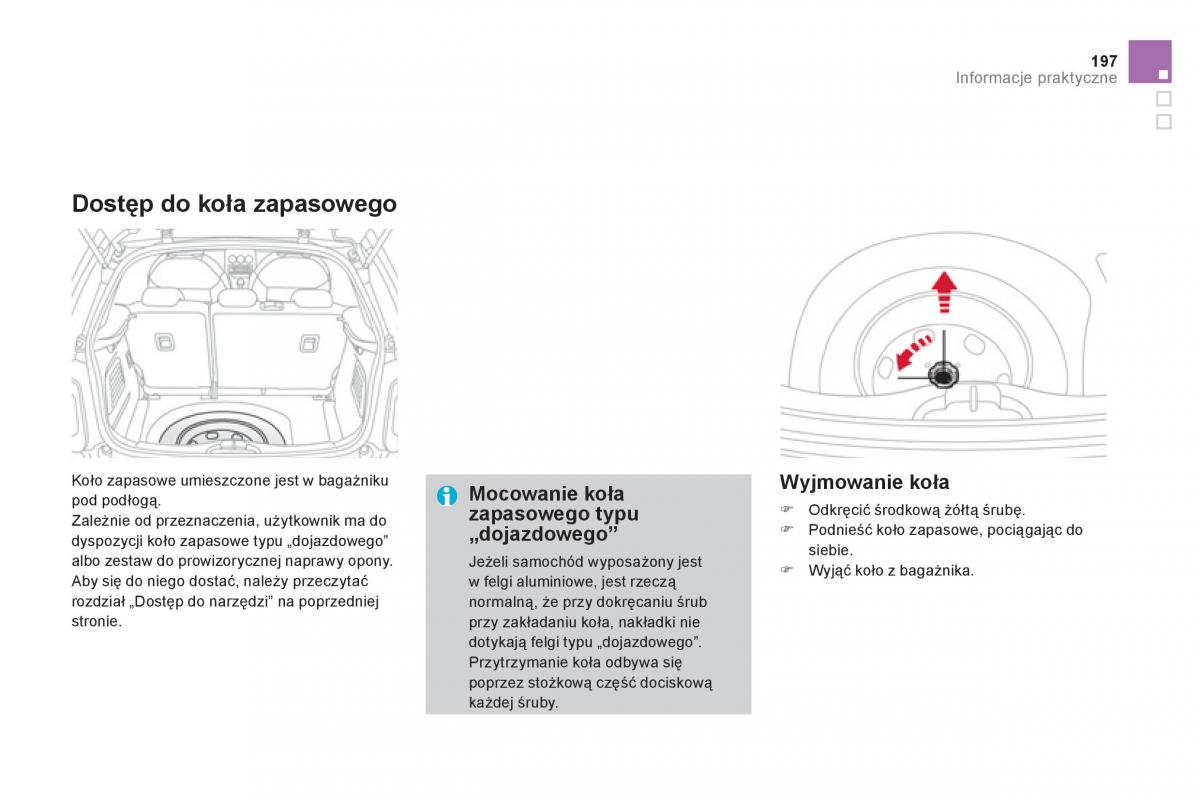 Citroen DS3 instrukcja obslugi / page 199