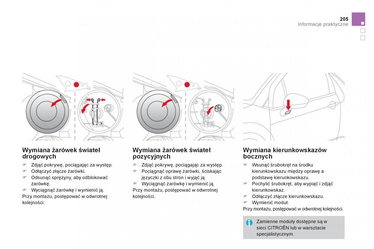 Citroen DS3 instrukcja obslugi / page 207