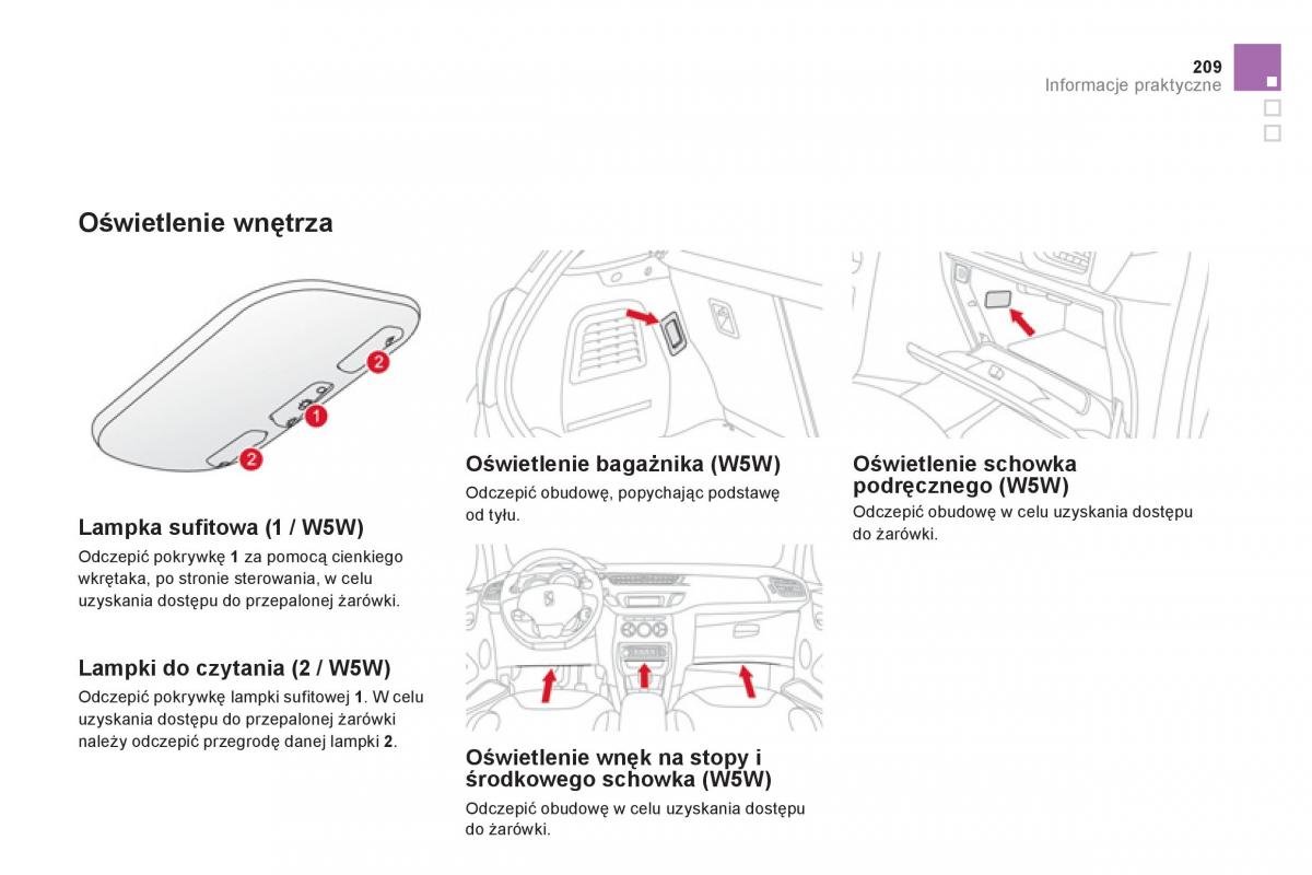 Citroen DS3 instrukcja obslugi / page 211