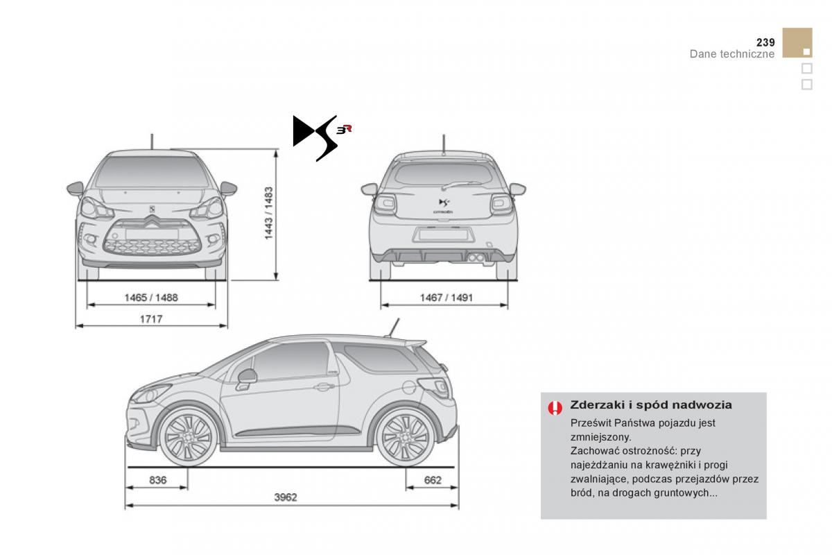 Citroen DS3 instrukcja obslugi / page 241