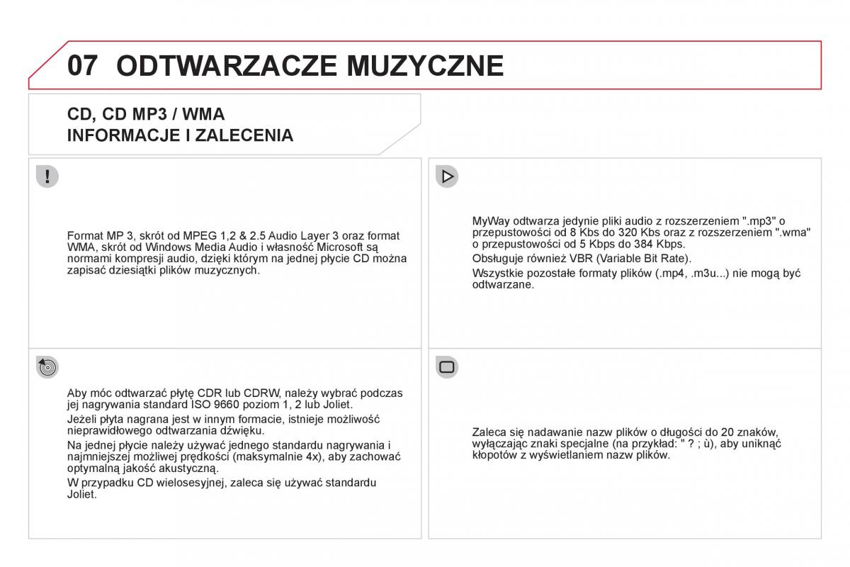 Citroen DS3 instrukcja obslugi / page 266