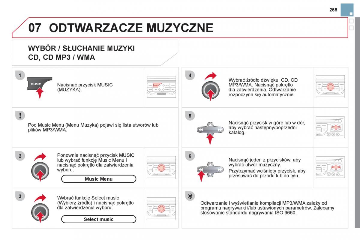 Citroen DS3 instrukcja obslugi / page 267