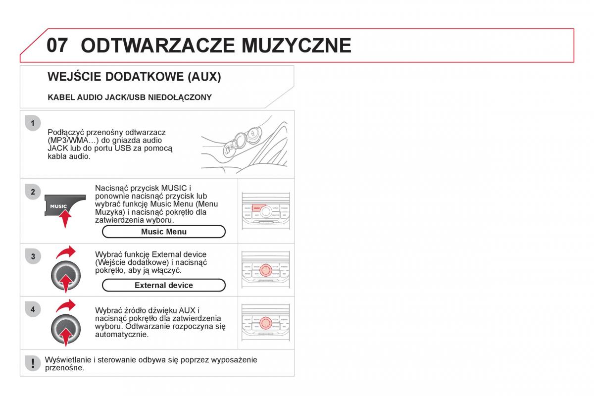 Citroen DS3 instrukcja obslugi / page 268