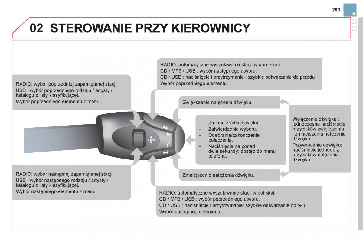 Citroen DS3 instrukcja obslugi / page 285