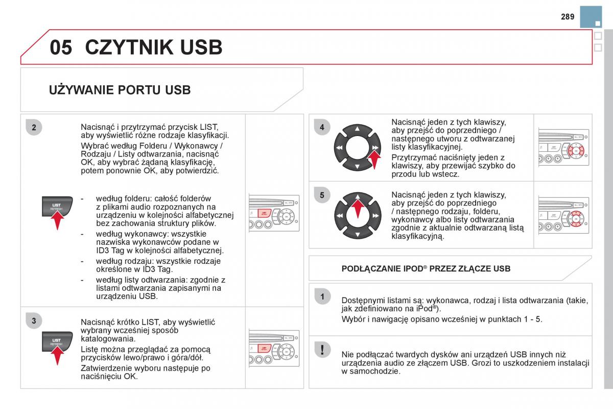 Citroen DS3 instrukcja obslugi / page 291