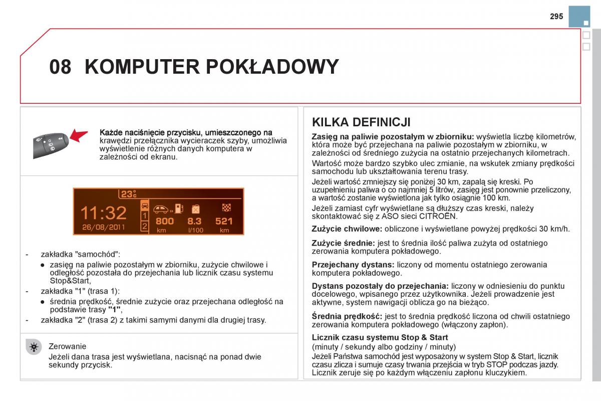 Citroen DS3 instrukcja obslugi / page 297