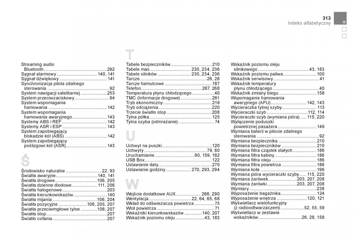 Citroen DS3 instrukcja obslugi / page 315