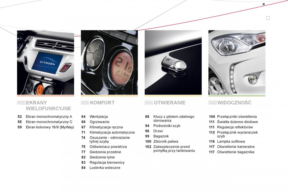 Citroen DS3 instrukcja obslugi / page 5