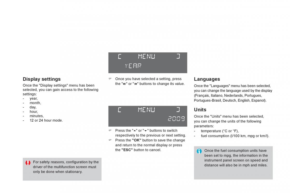 Citroen DS3 owners manual / page 56