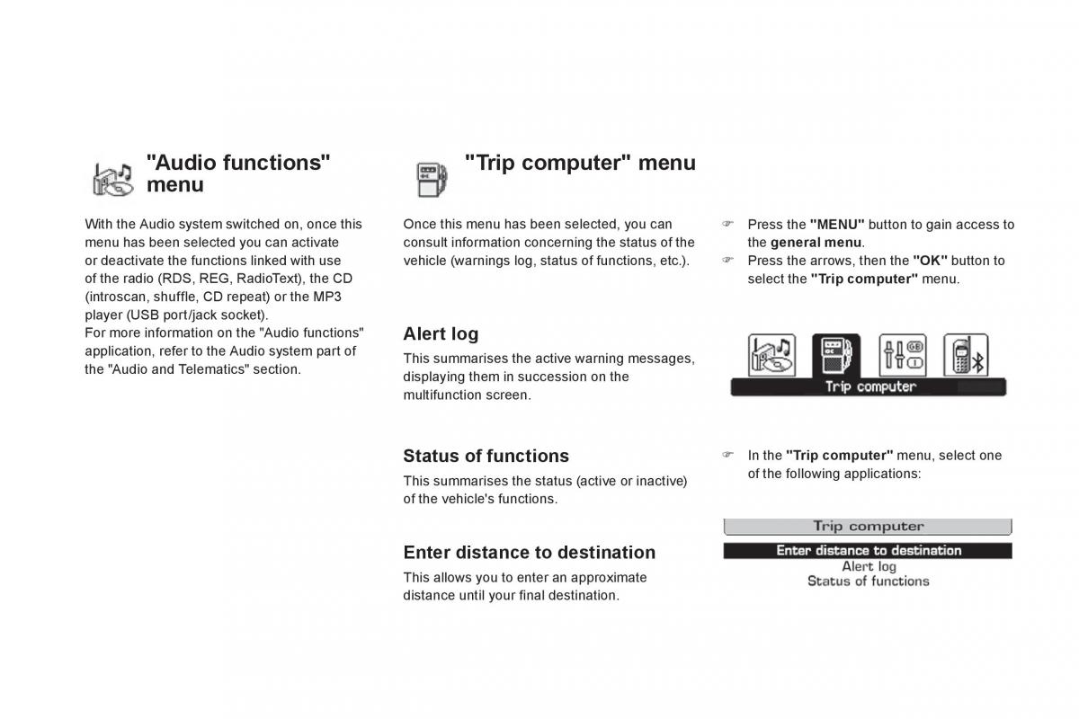 Citroen DS3 owners manual / page 58