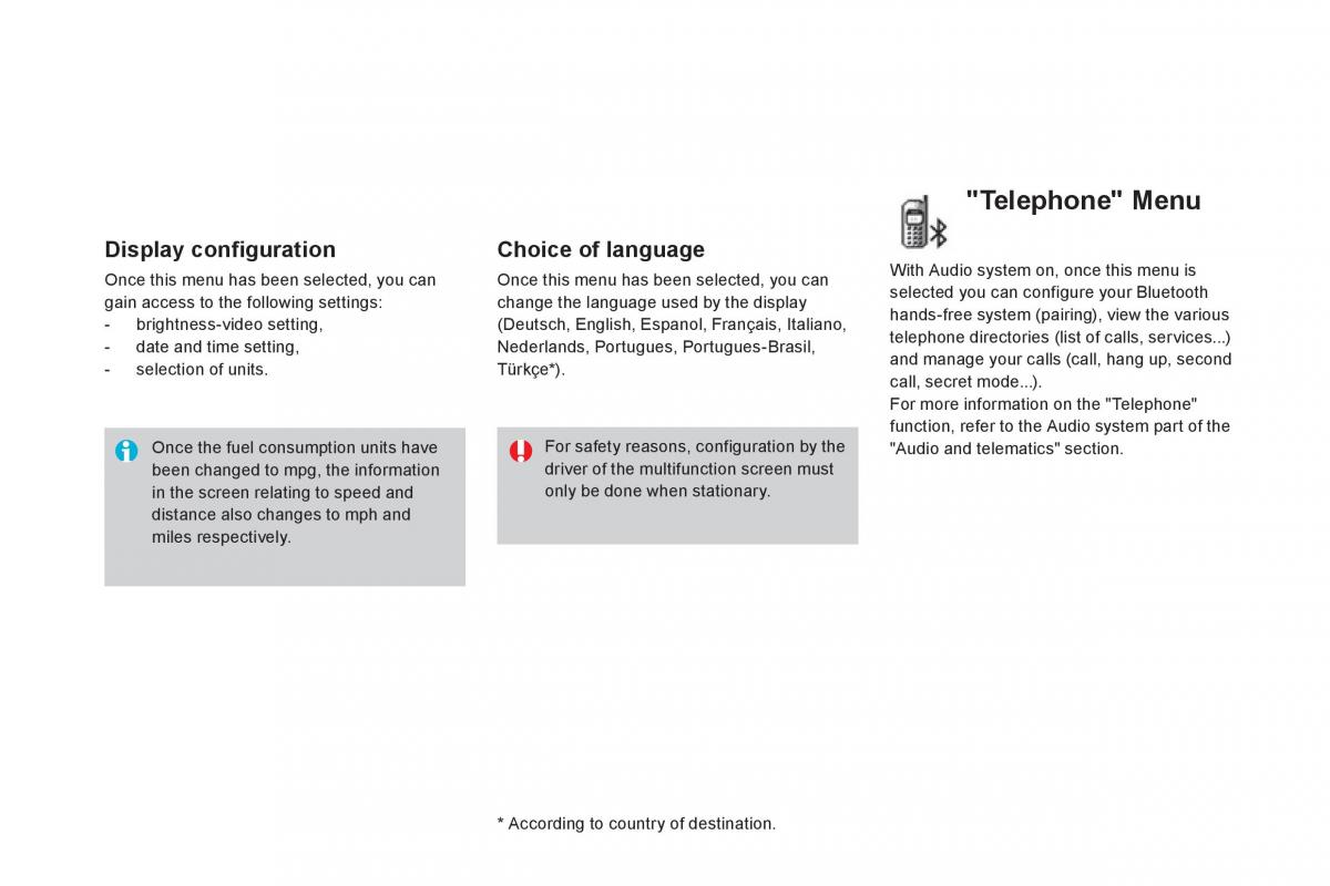 Citroen DS3 owners manual / page 60