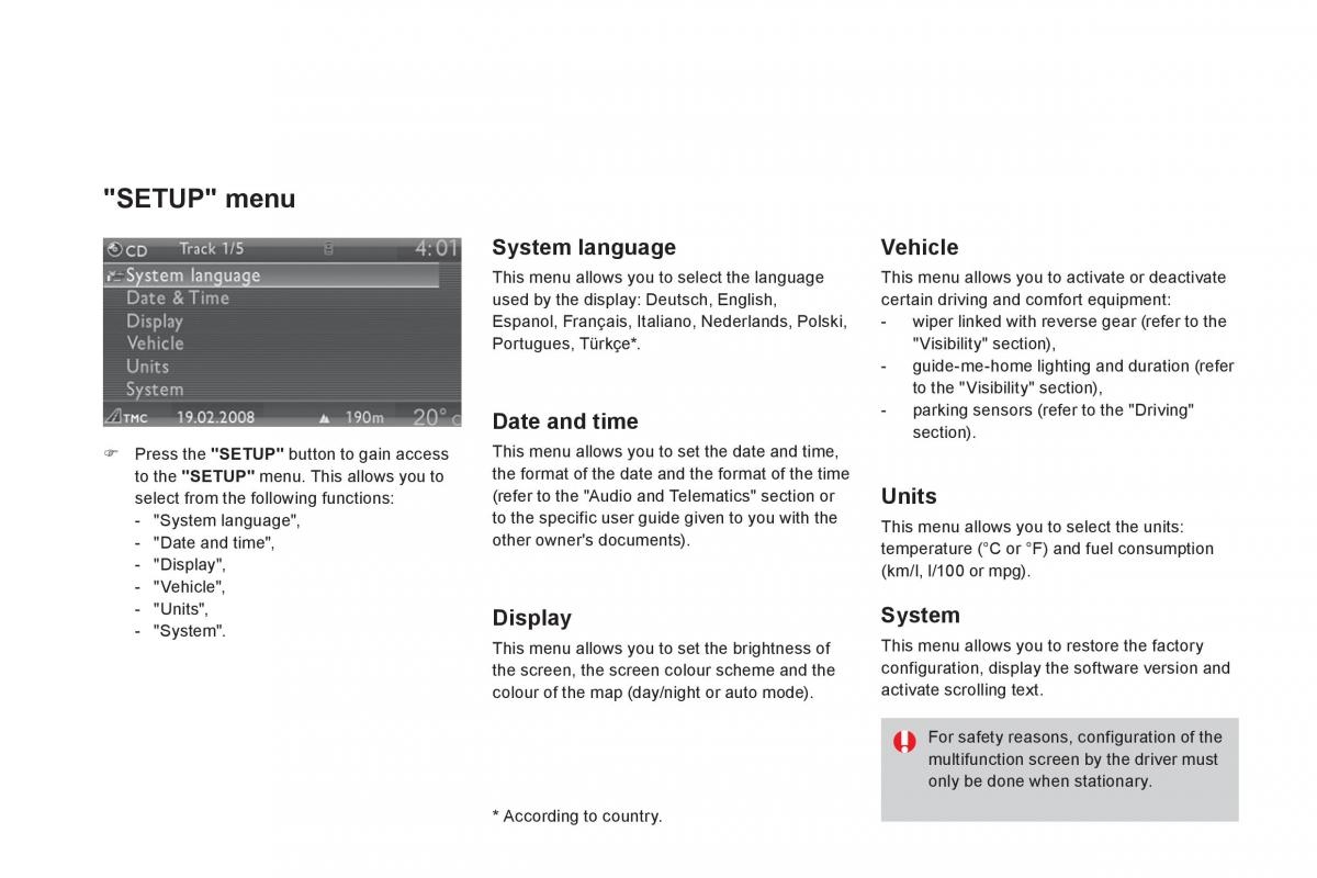 Citroen DS3 owners manual / page 62