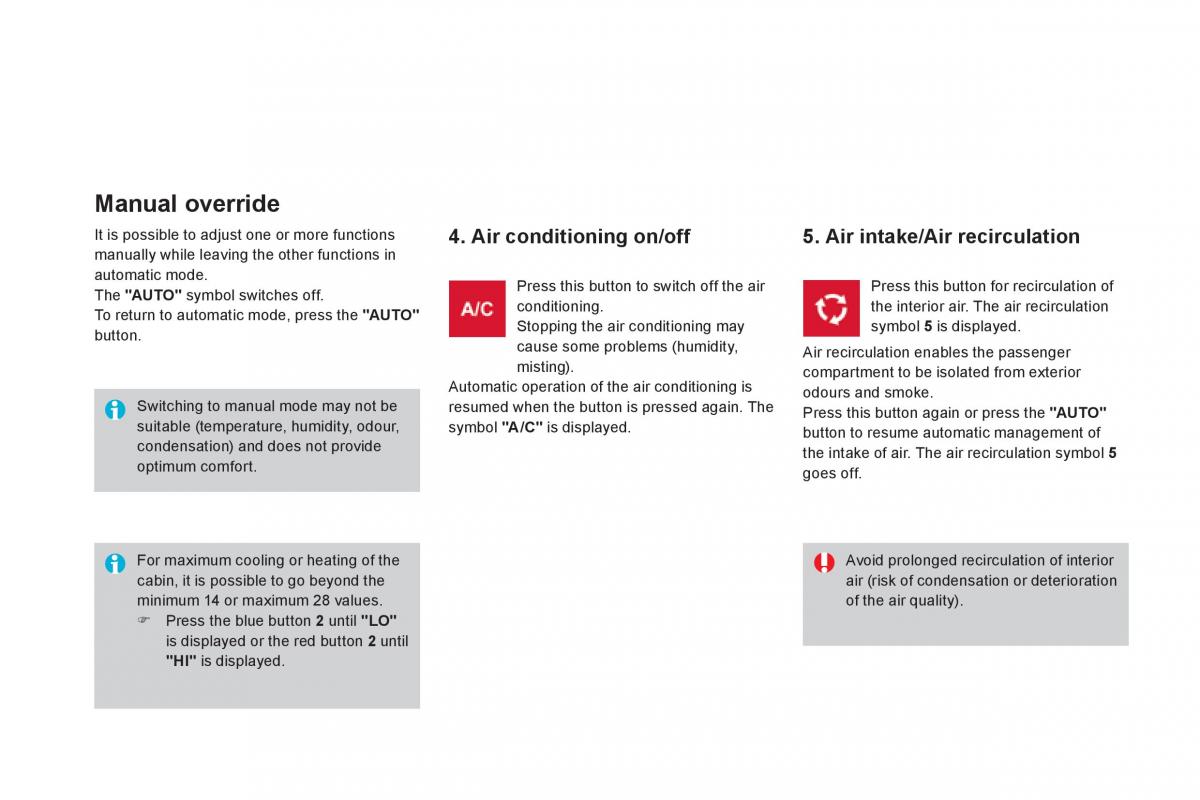 Citroen DS3 owners manual / page 74