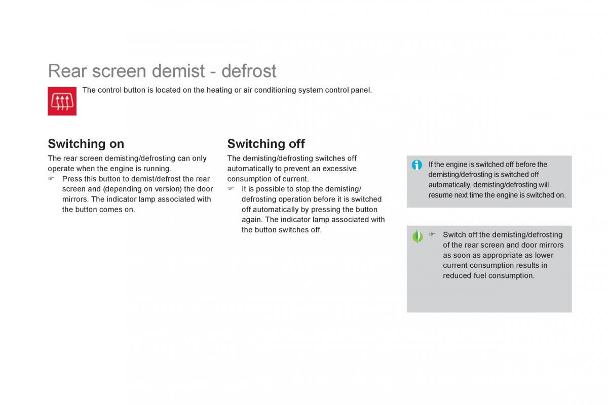 Citroen DS3 owners manual / page 76