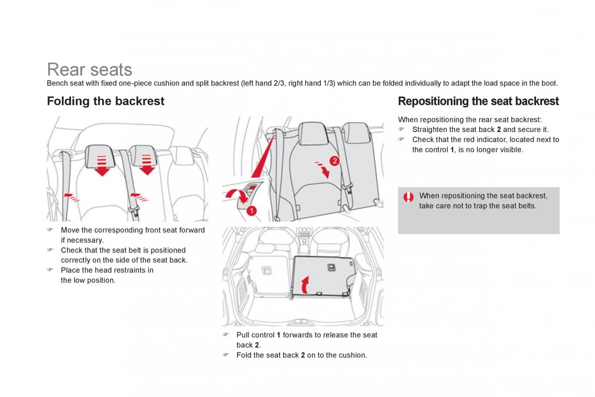 Citroen DS3 owners manual / page 84