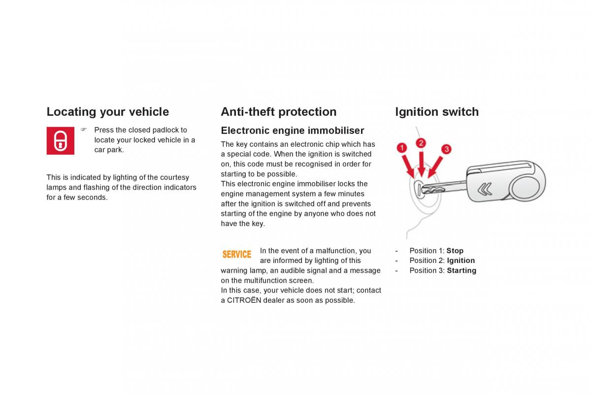 Citroen DS3 owners manual / page 92