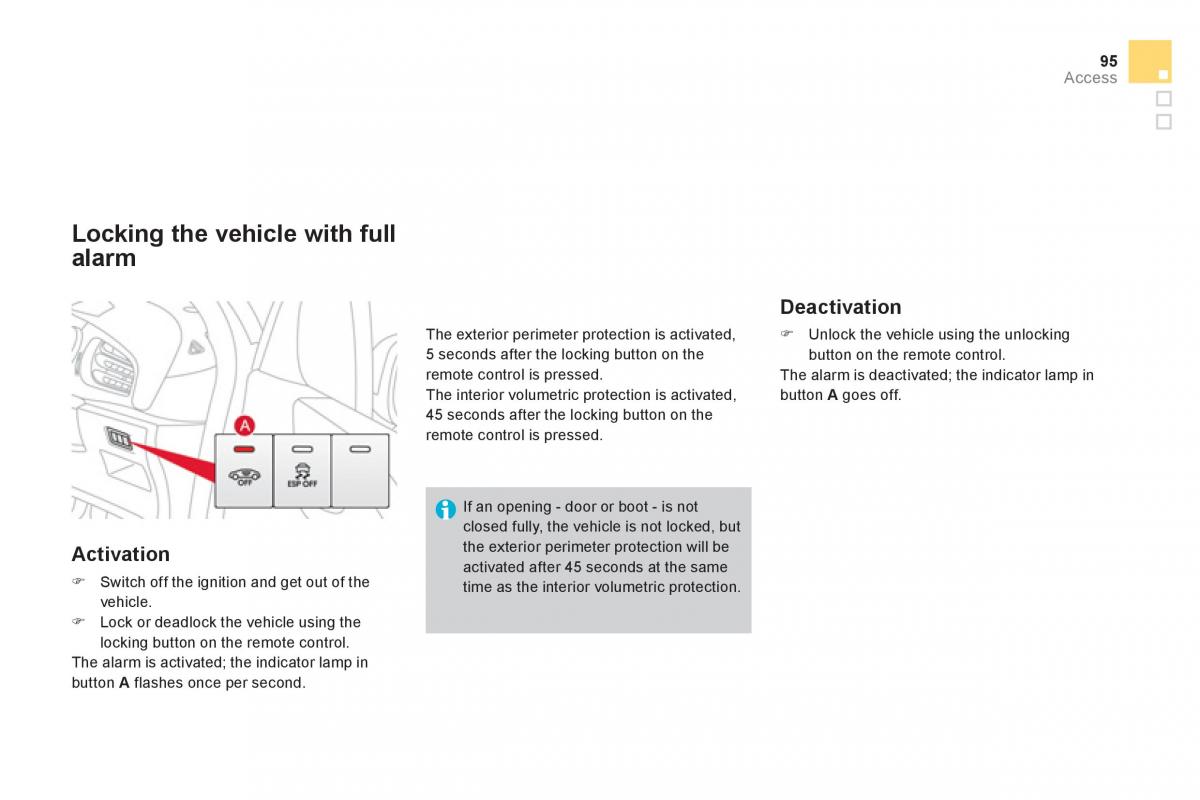 Citroen DS3 owners manual / page 97