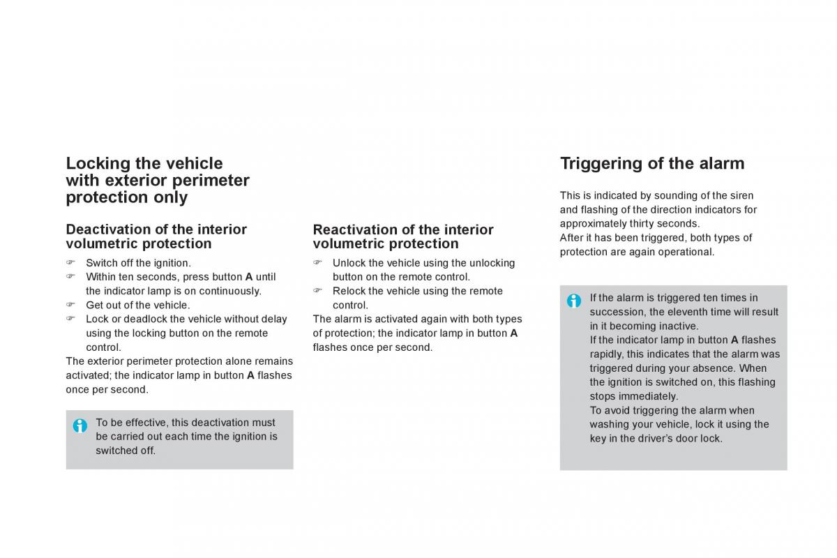 Citroen DS3 owners manual / page 98