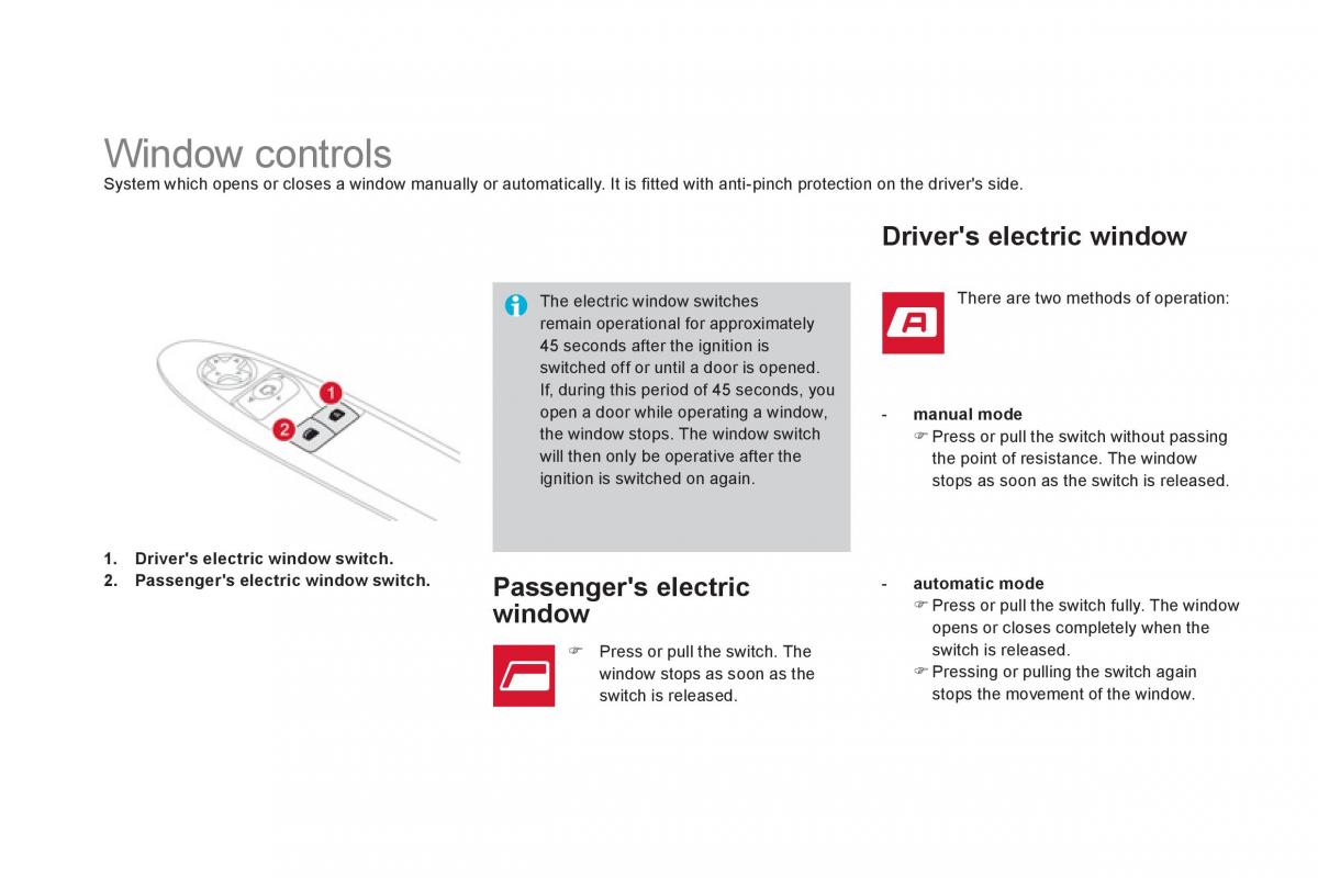 Citroen DS3 owners manual / page 100