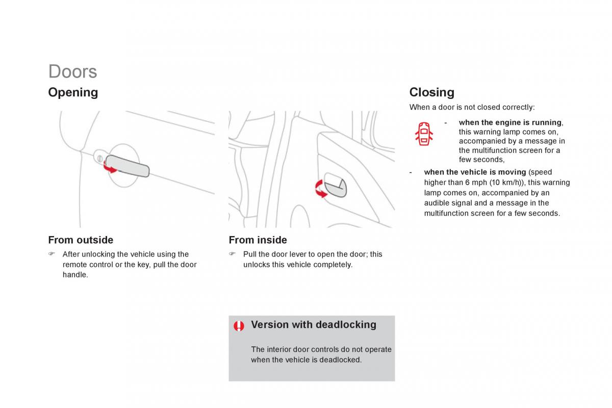 Citroen DS3 owners manual / page 102