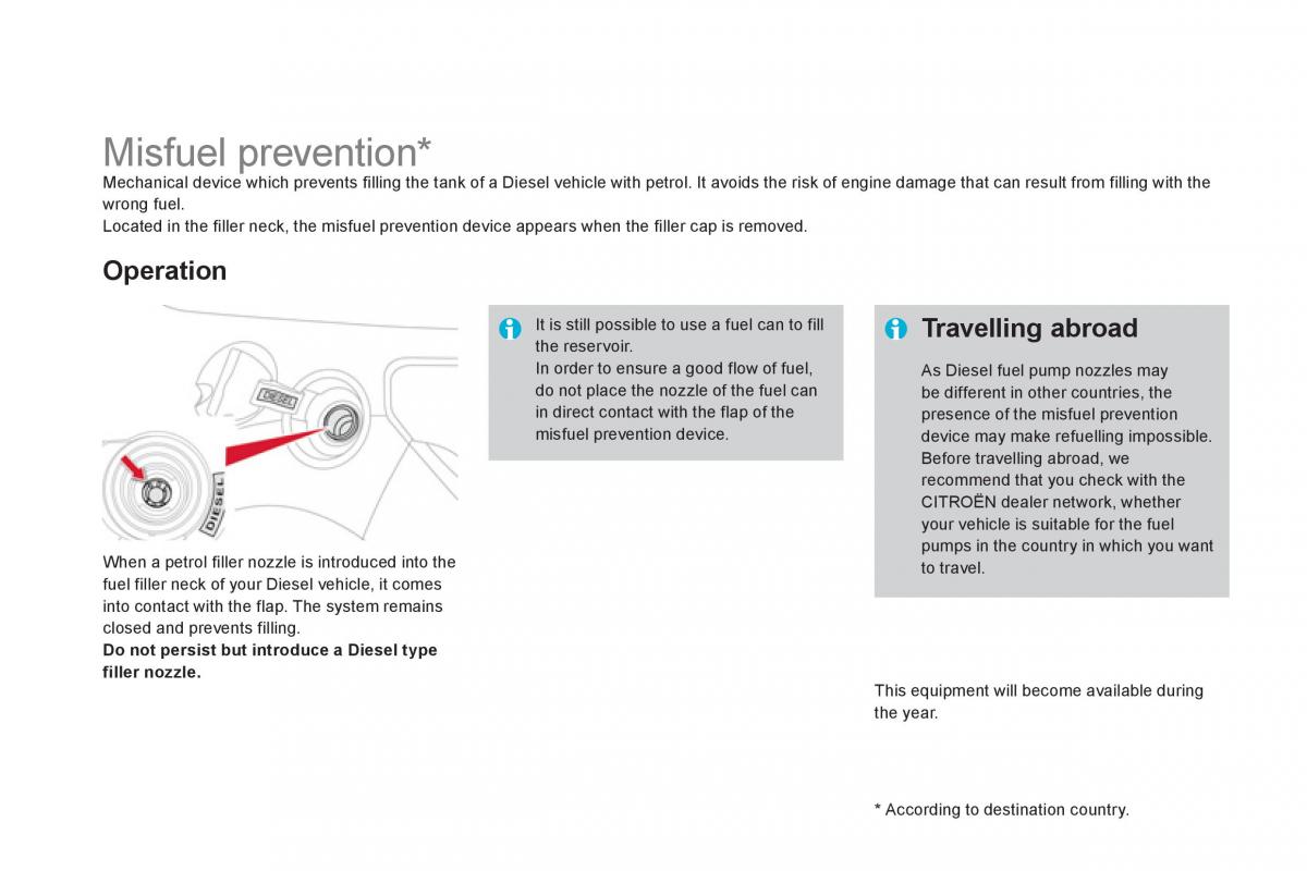 Citroen DS3 owners manual / page 108