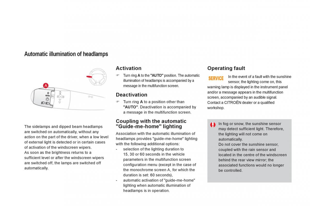 Citroen DS3 owners manual / page 116