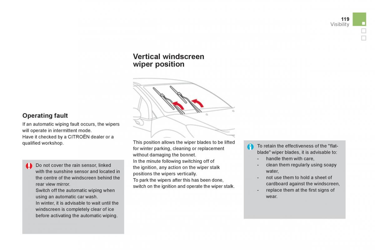 Citroen DS3 owners manual / page 121