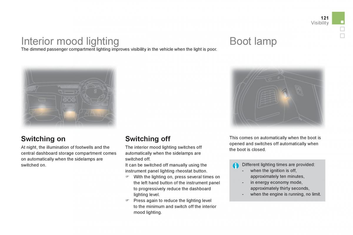 Citroen DS3 owners manual / page 123