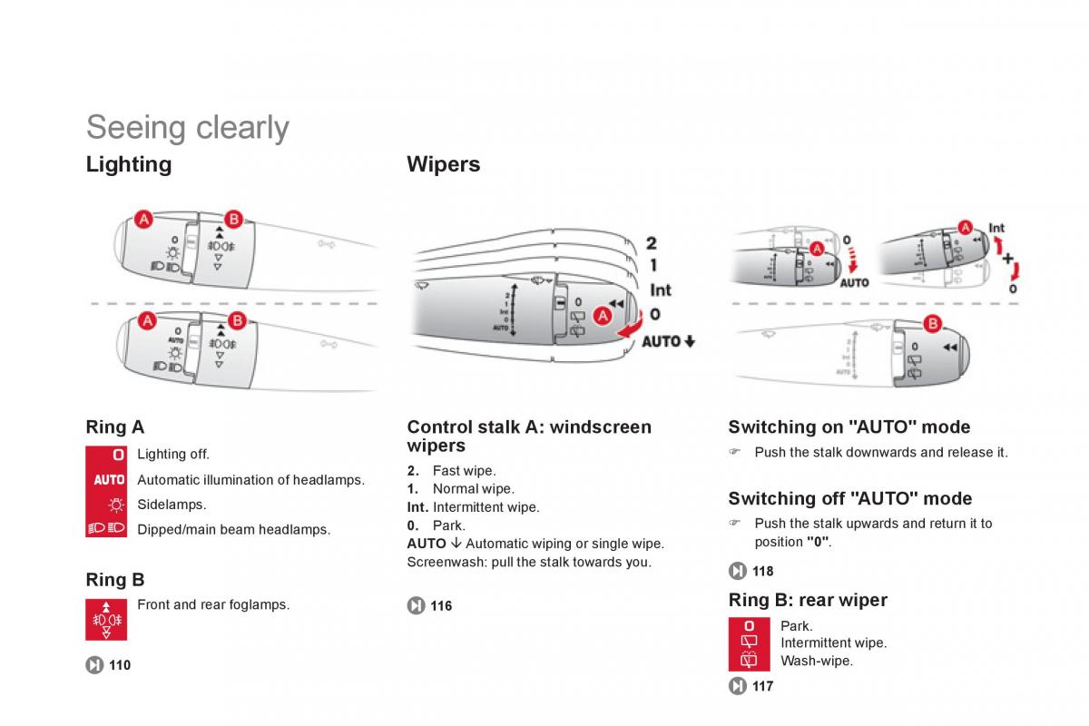 Citroen DS3 owners manual / page 18