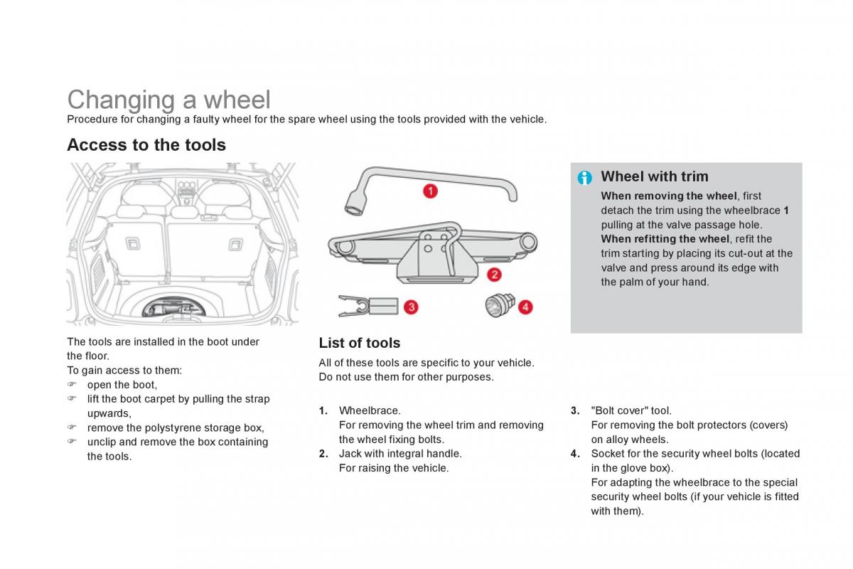 Citroen DS3 owners manual / page 202