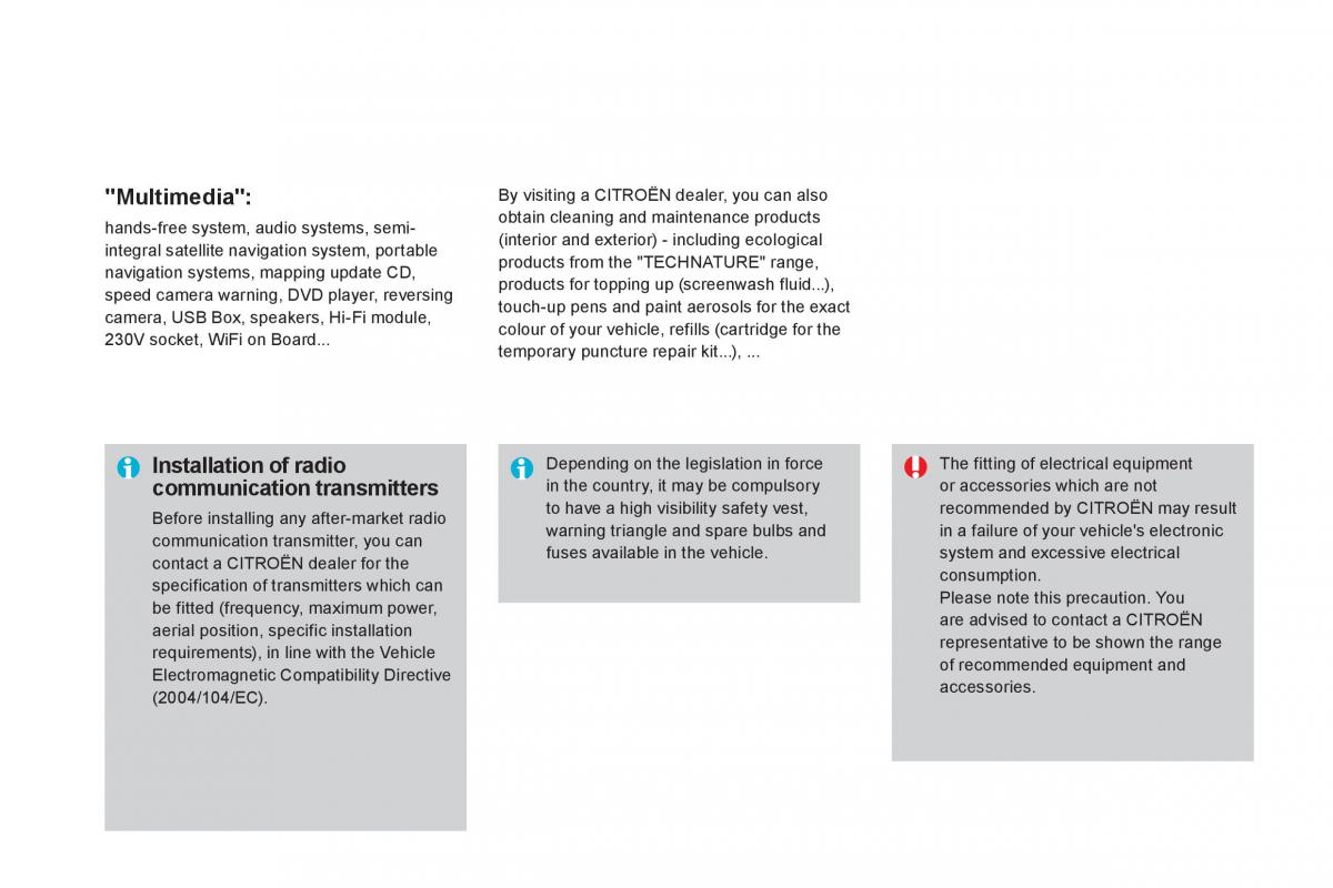 Citroen DS3 owners manual / page 232