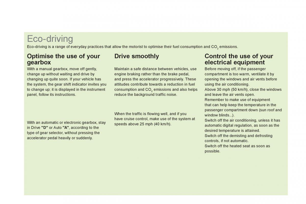 Citroen DS3 owners manual / page 24