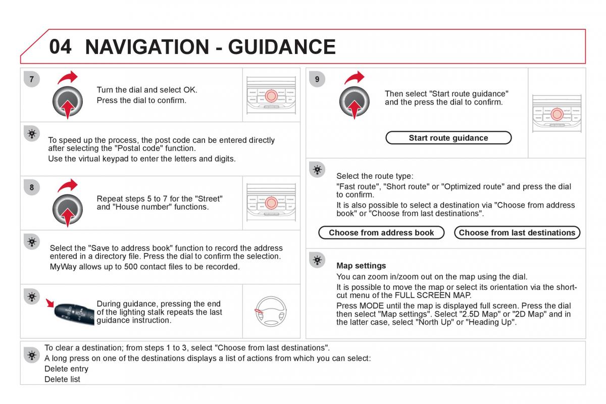 Citroen DS3 owners manual / page 260