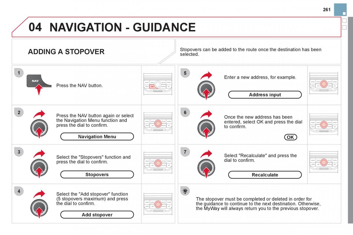 Citroen DS3 owners manual / page 263