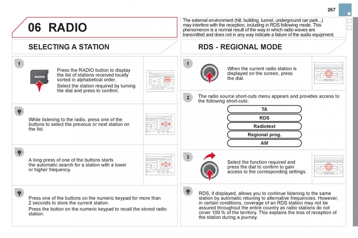 Citroen DS3 owners manual / page 269