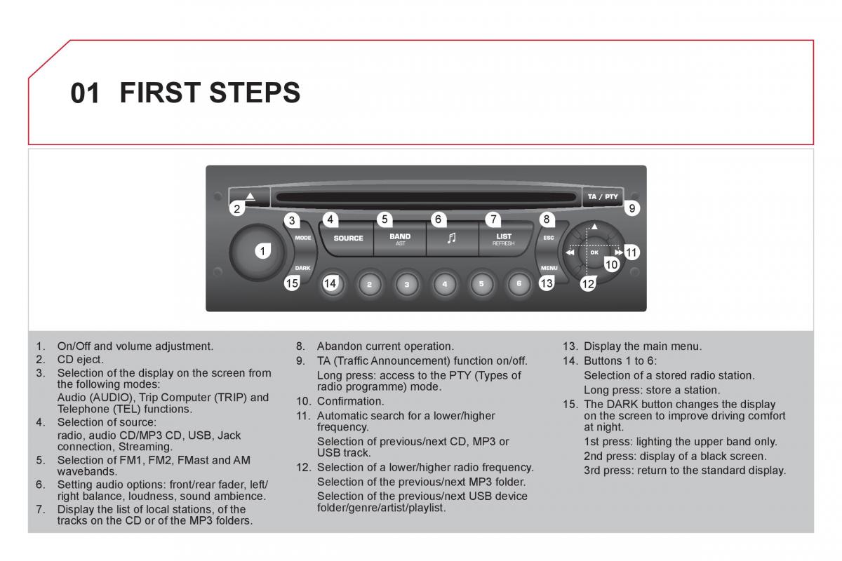 Citroen DS3 owners manual / page 288