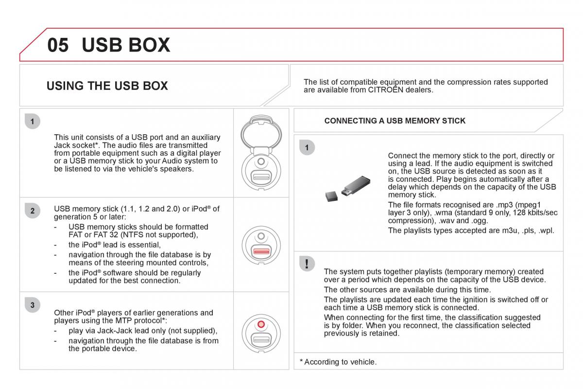 Citroen DS3 owners manual / page 294