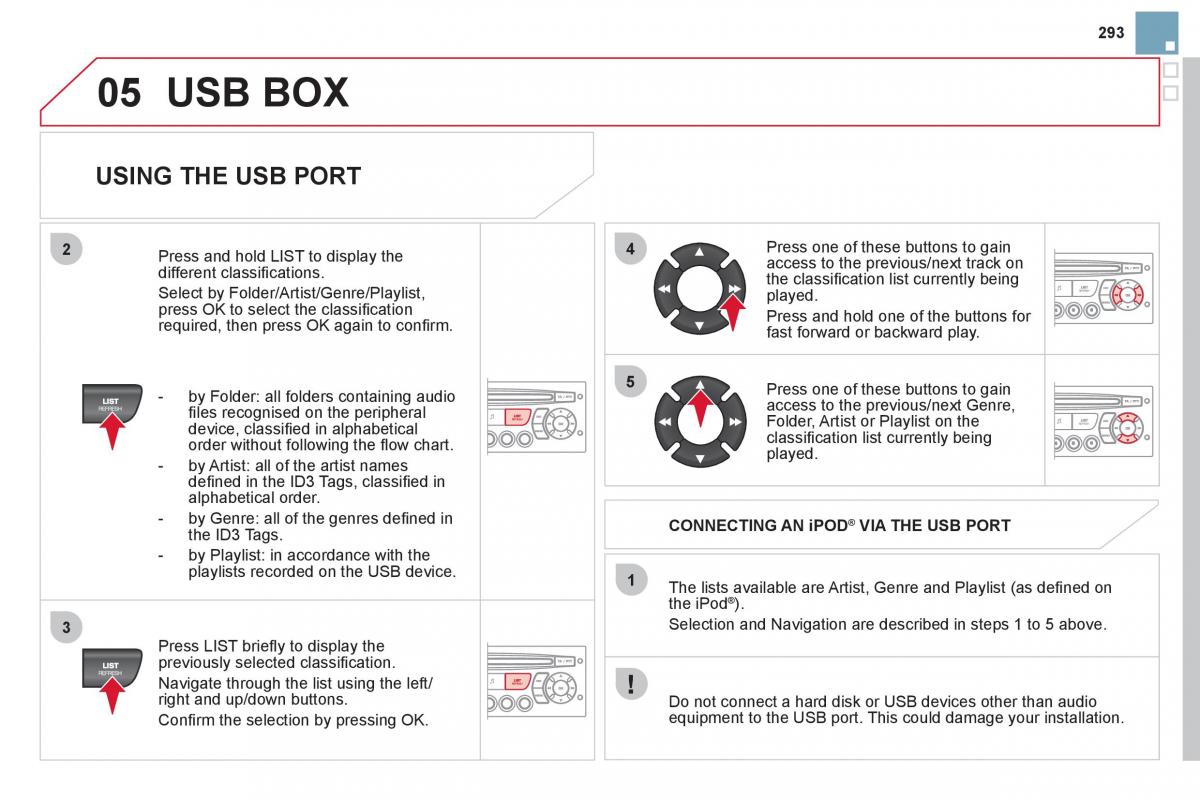 Citroen DS3 owners manual / page 295