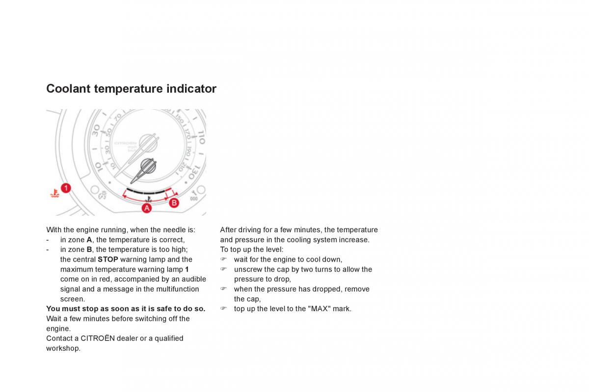 Citroen DS3 owners manual / page 42