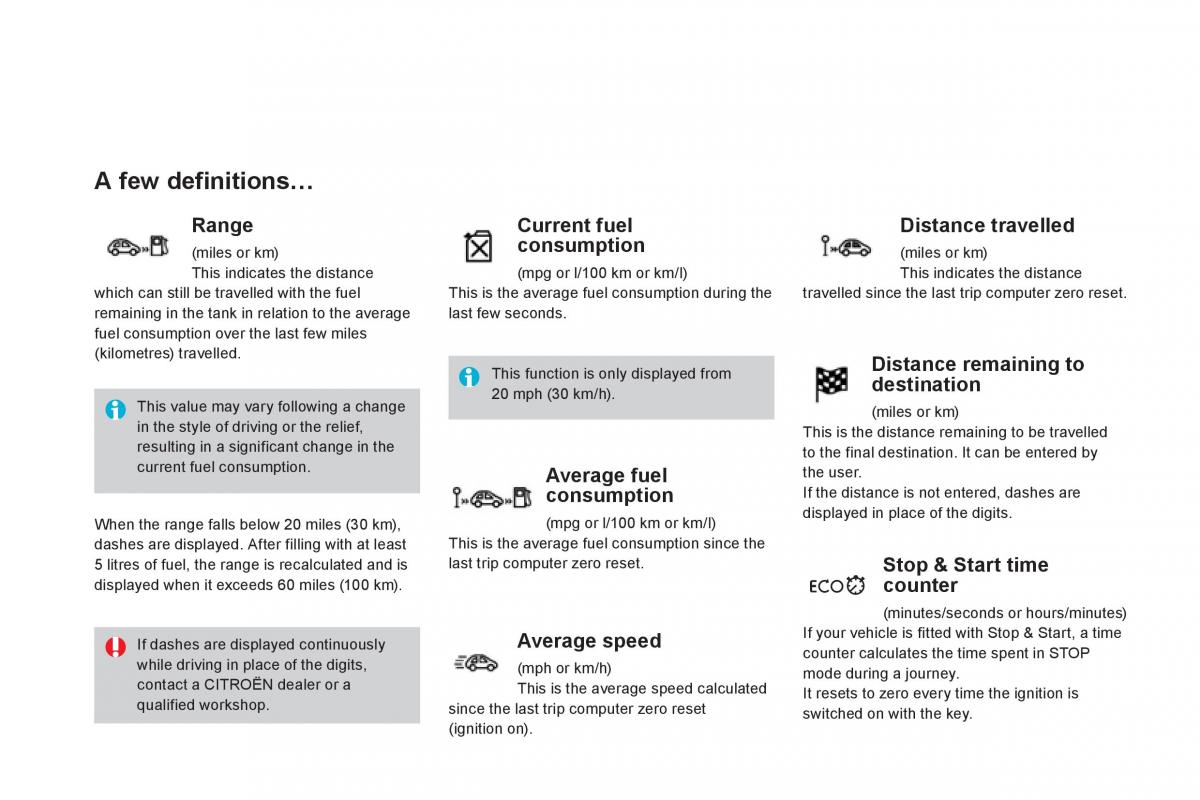 Citroen DS3 owners manual / page 50