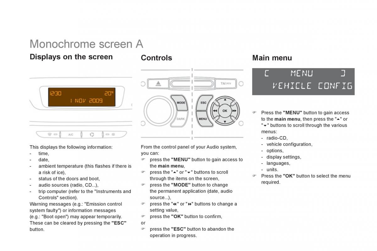 Citroen DS3 owners manual / page 54