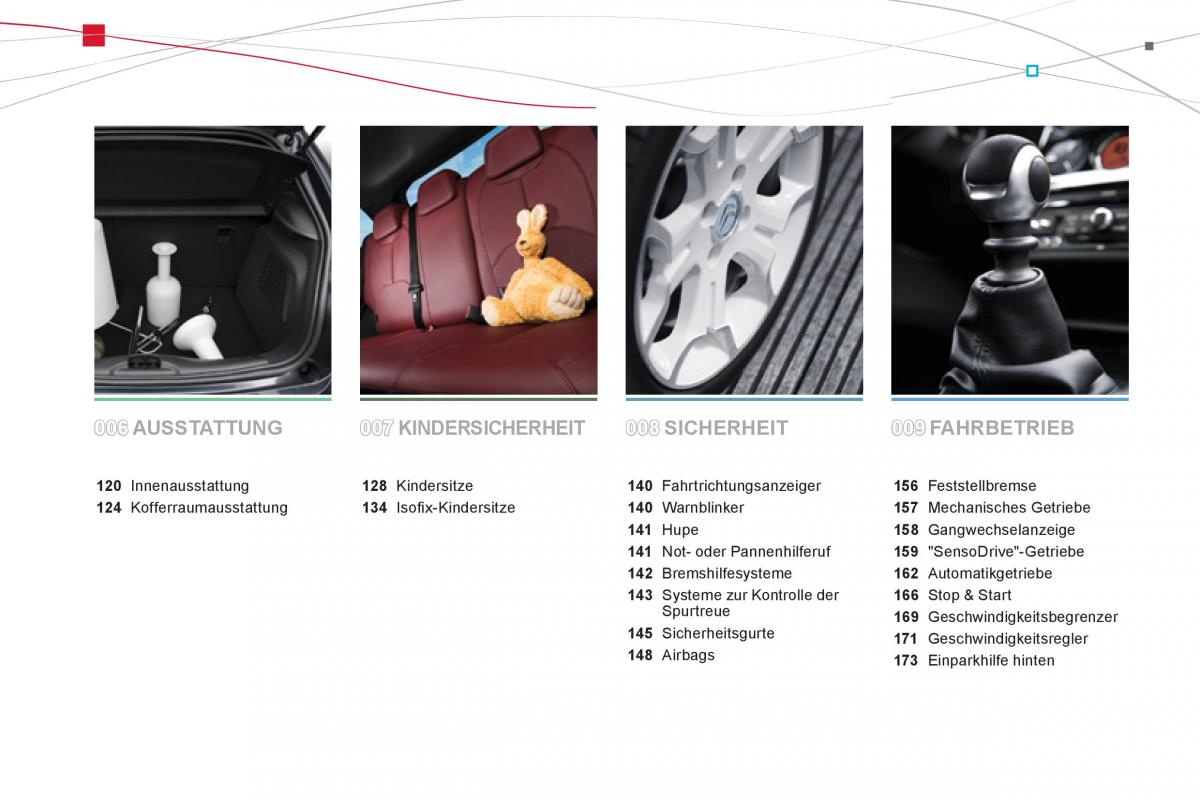 Citroen DS3 owners manual Handbuch / page 6