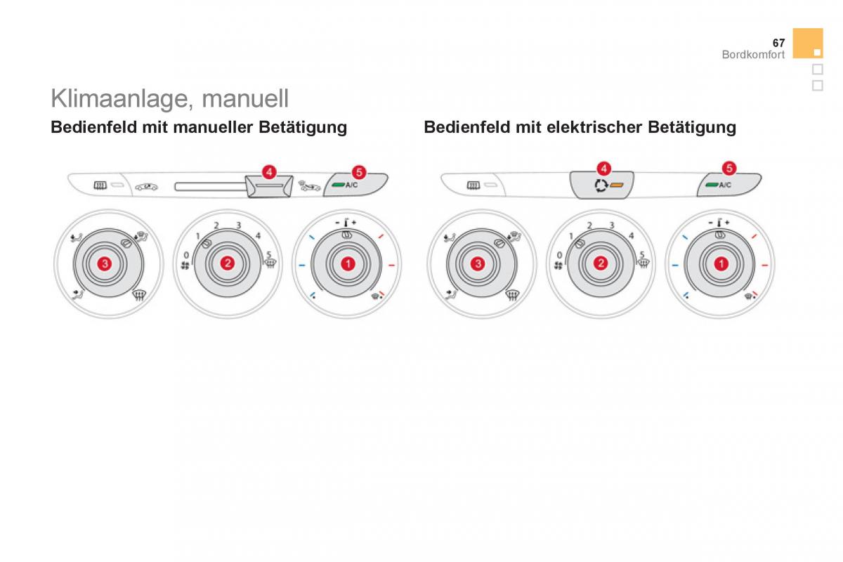 Citroen DS3 owners manual Handbuch / page 69