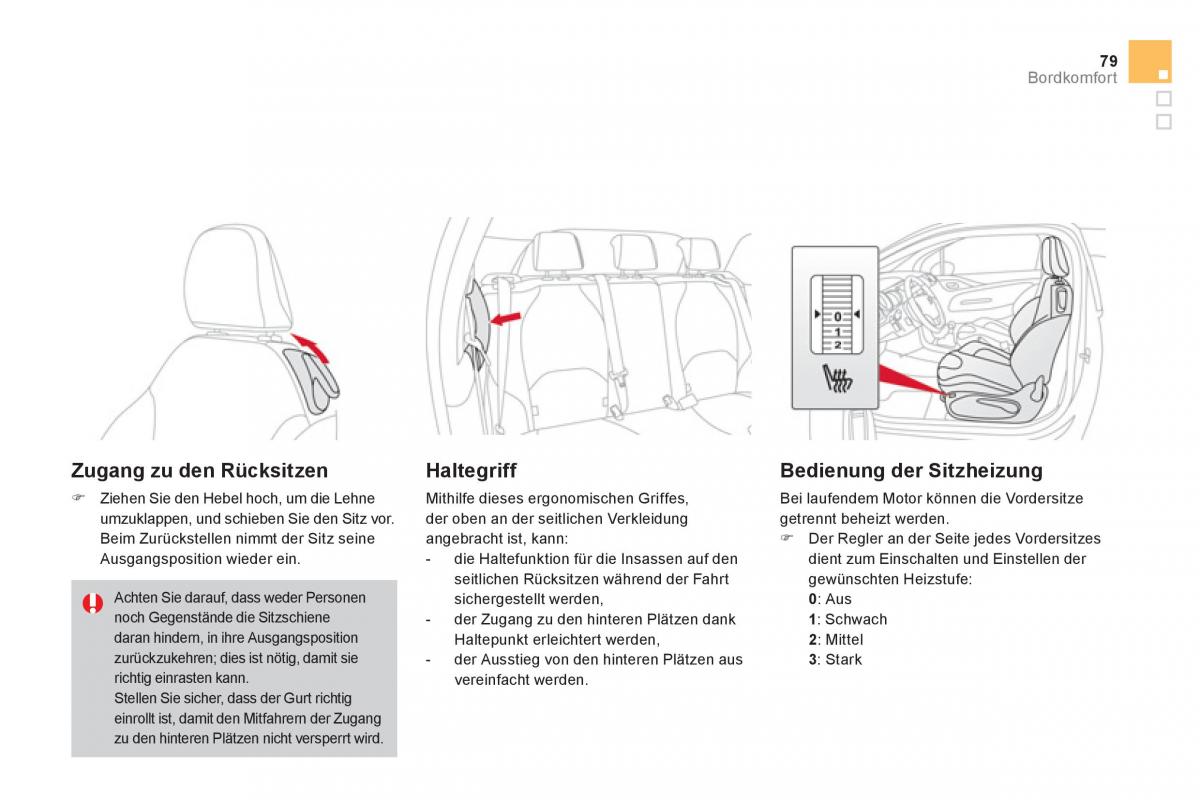 Citroen DS3 owners manual Handbuch / page 81