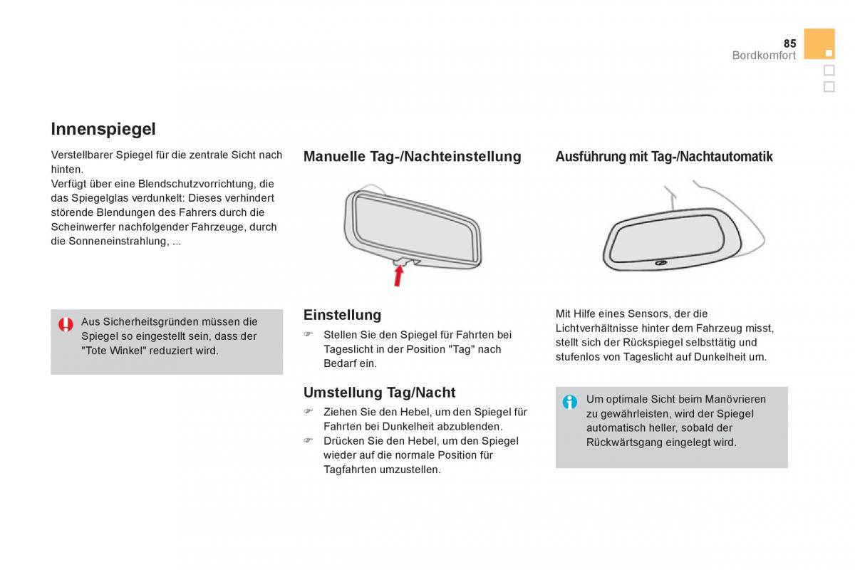 Citroen DS3 owners manual Handbuch / page 87