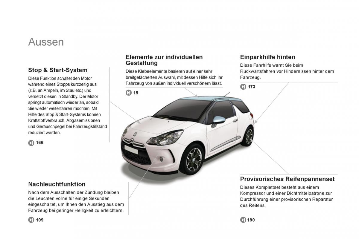 Citroen DS3 owners manual Handbuch / page 10