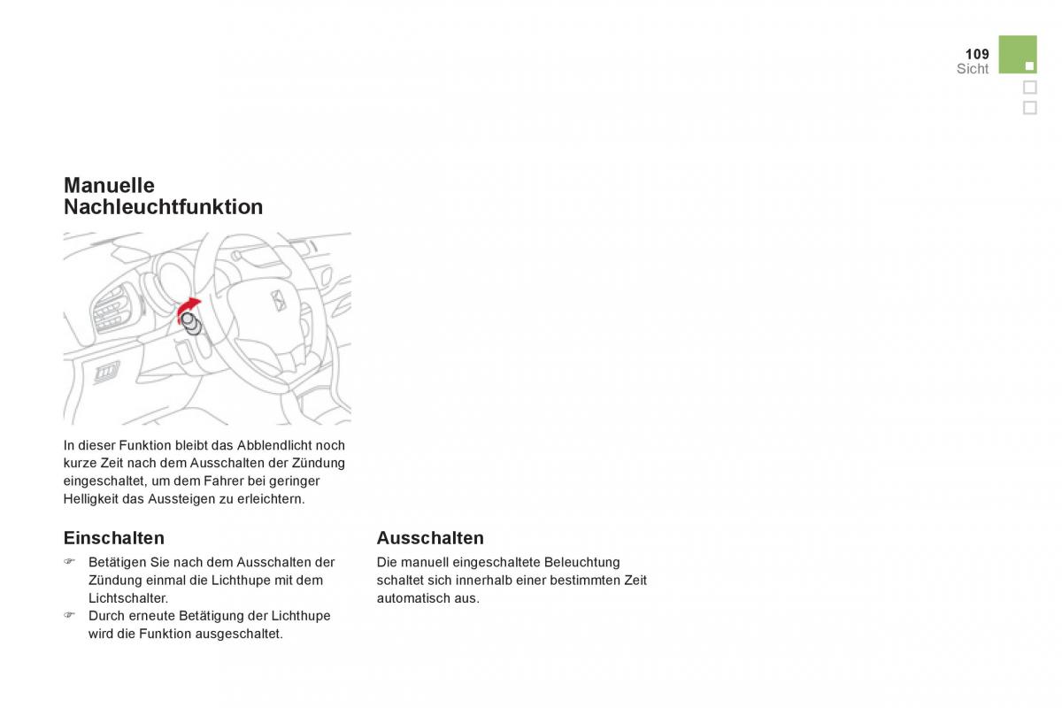 Citroen DS3 owners manual Handbuch / page 111