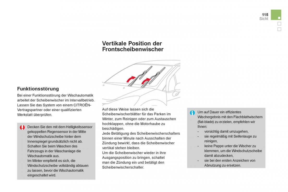 Citroen DS3 owners manual Handbuch / page 117